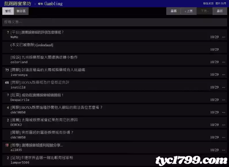 娛樂城ptt熱門討論的平台