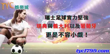 瑞士足球實力堅強，瑞典與義大利以及葡萄牙更是不容小覷！