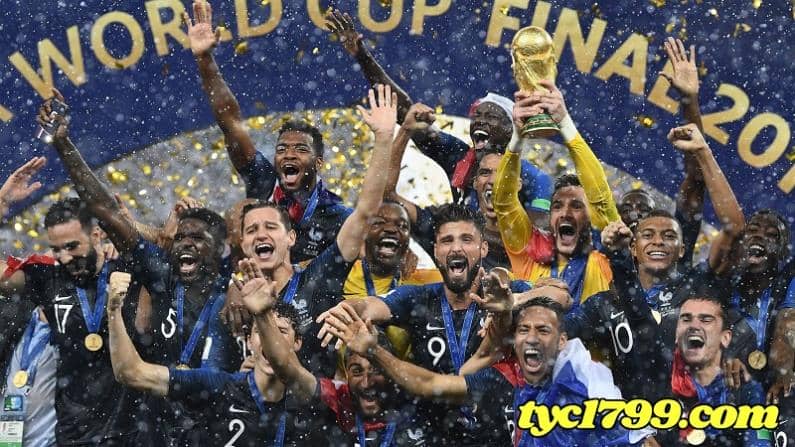 世足賽獎盃冠軍，衛冕法國隊的世足賠率成看點