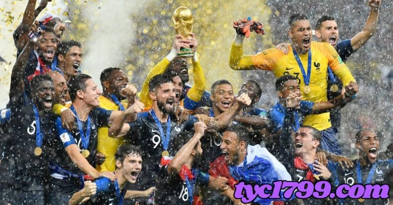 世足賽獎盃冠軍，衛冕法國隊的世足賠率成看點