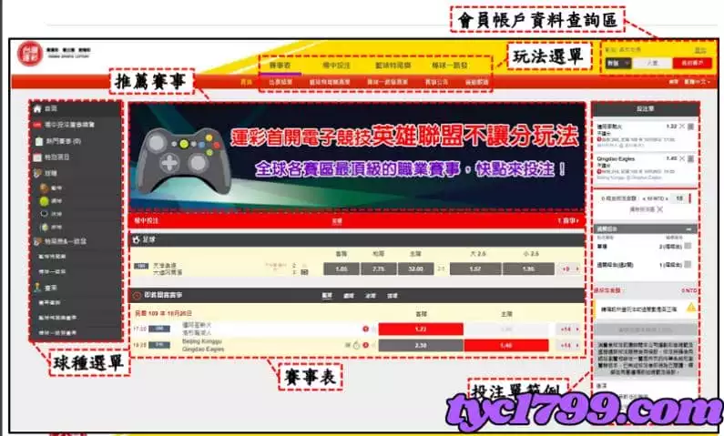 運彩線上投注教學-還沒下注之前就已經先眼花了
