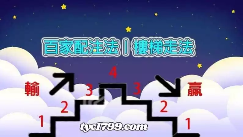 3d百家樂百家配注法｜樓梯走法