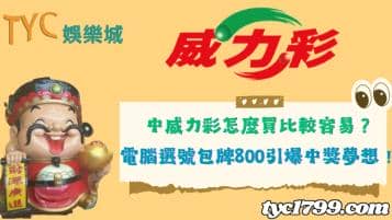 https://www.tyc1799.com/中威力彩怎麼買比較容易？電腦選號包牌800引爆中獎夢想！