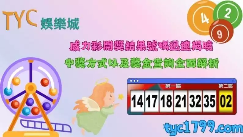 威力彩開獎結果號碼迅速揭曉,中獎方式以及獎金查詢全面解析!