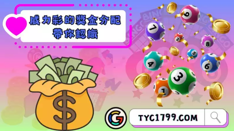 威力彩的獎金分配