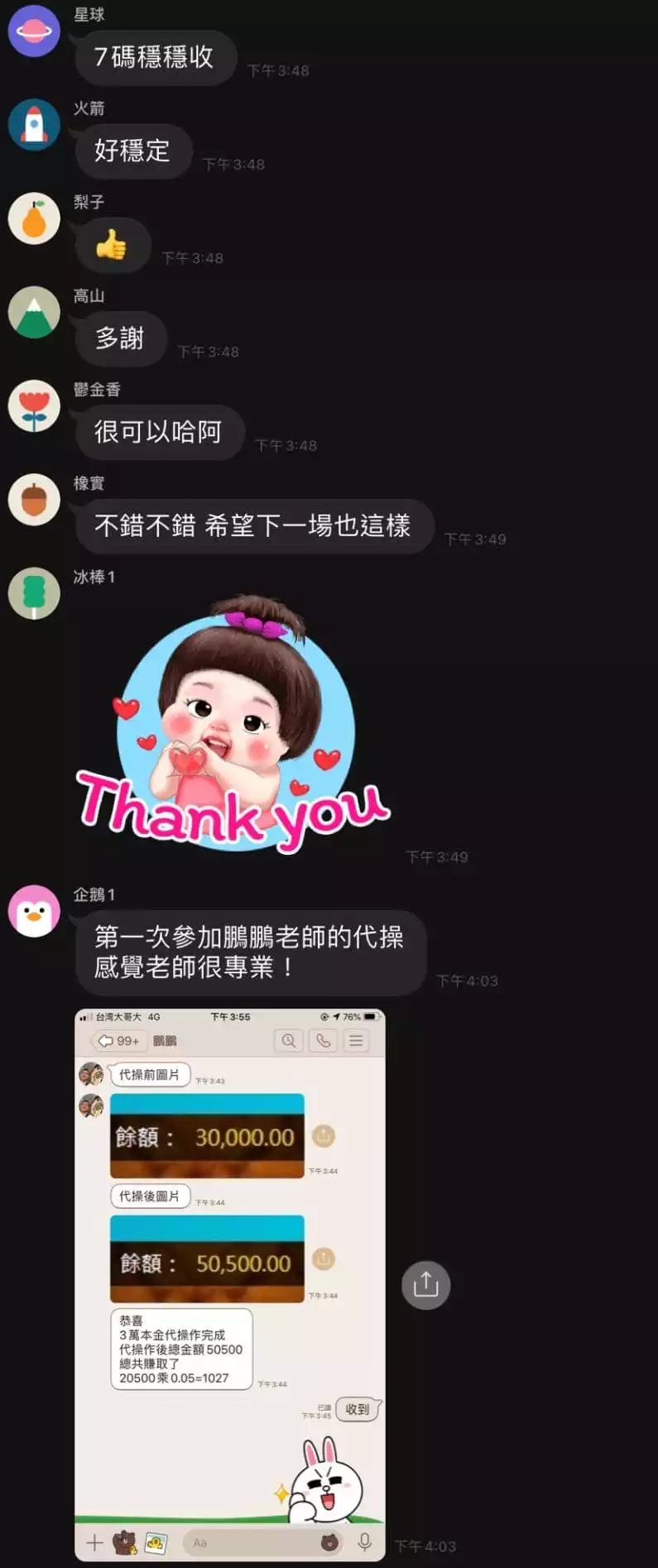 3.免費運彩分析群組有百人 真的才十人?