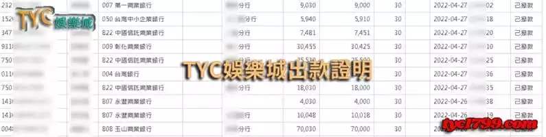 世足運彩玩tyc娛樂城,出金效率只有快