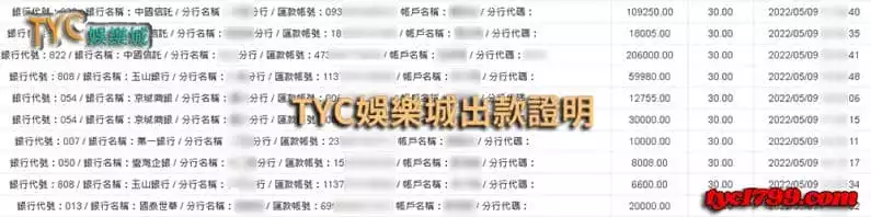 tyc娛樂城出金速度有目共睹，絕對是百家樂玩家的首選！
