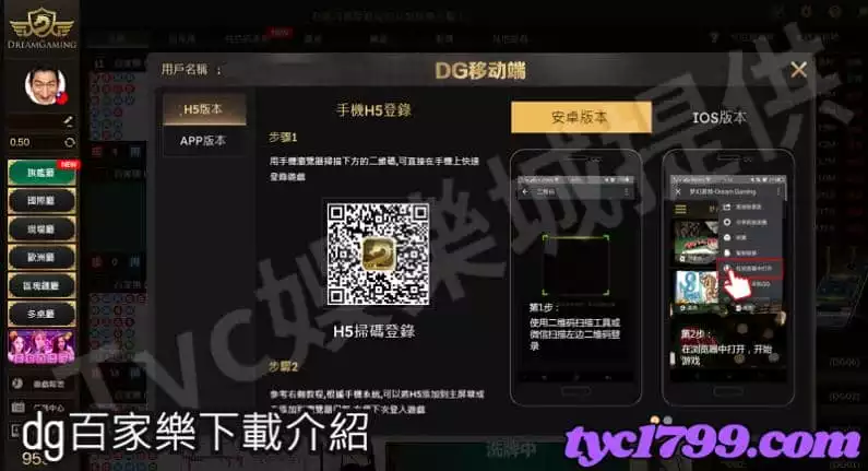 dg百家樂下載介紹