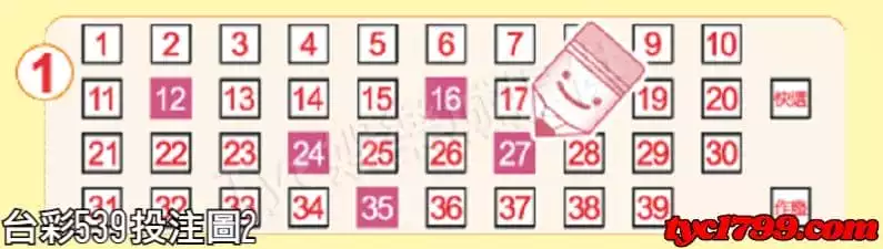 台彩539投注圖2