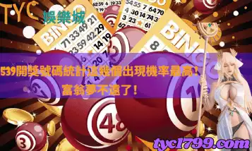 539開獎號碼統計這幾個出現機率最高！富翁夢不遠了！