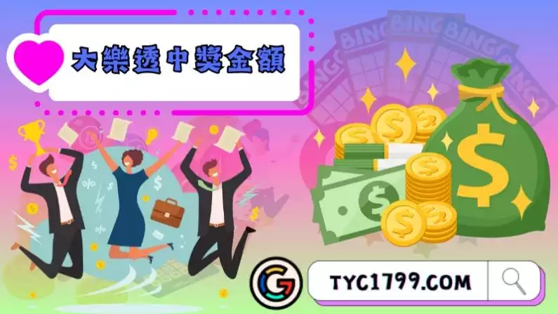 大樂透的中獎金額