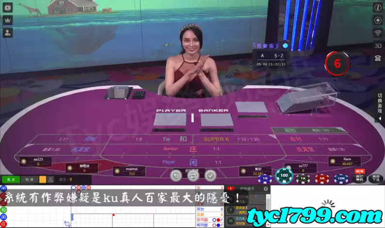 系統有作弊嫌疑是ku真人百家最大的隱憂!