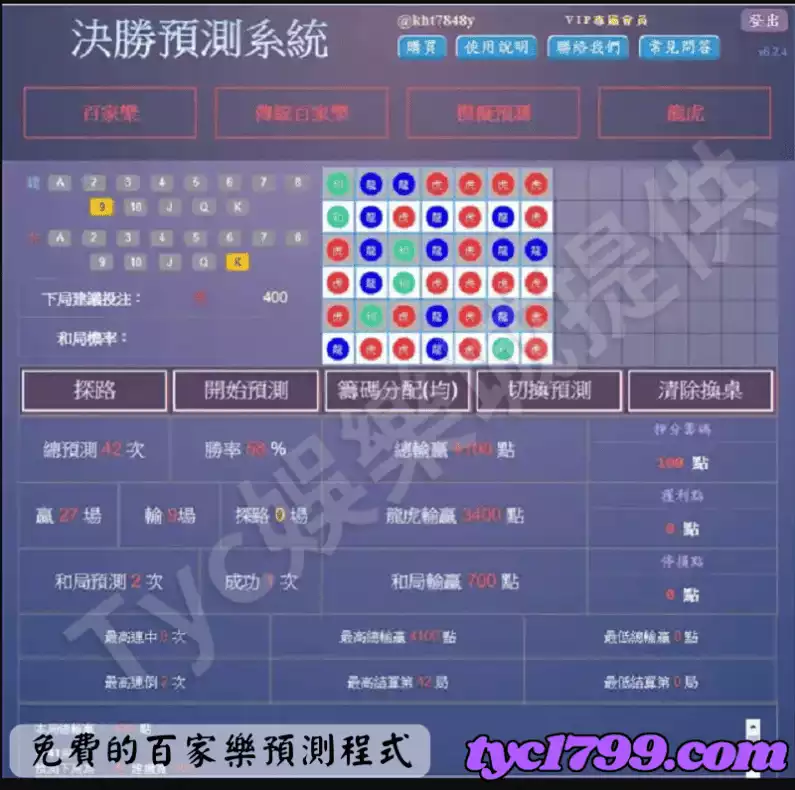 免費的百家樂預測程式